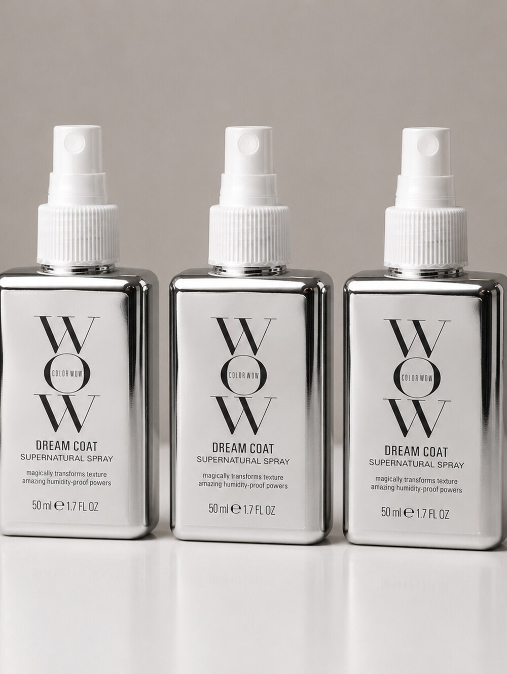 Color Wow Dream Coat Supernatural Spray 1.7oz  - 3 pack (no cap)